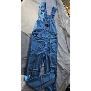 Washington Dee Cee VTG 1970s Baby Blue Denim Workwear Overalls Womens‎ Small